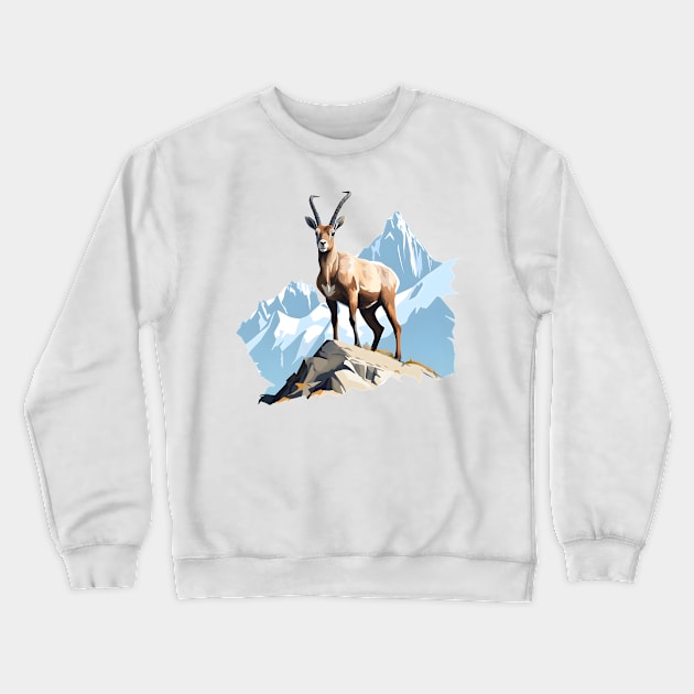 chamois Crewneck Sweatshirt by zooleisurelife